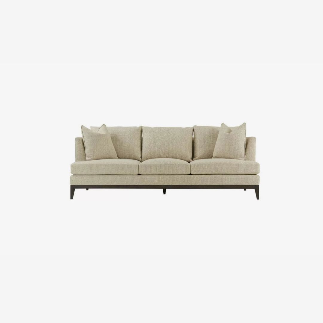 Byron Elegant Modern 3 Seater Sofa for Living Room in Beige Colour